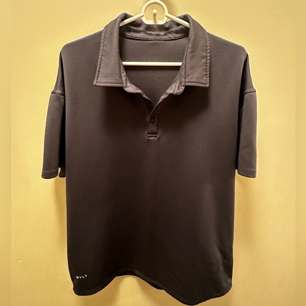 BYLT Basics Navy Blue Polo Shirt